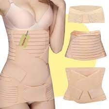 3 in 1 Postpartum Belt After Pregnancy & C Section Recovery Belly Support  Body Shaper Recovery Belt
