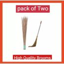 Phool Jharoo, 2 Grass Brooms, and 2 Stick Brooms (Tinkay wali Jharoo)