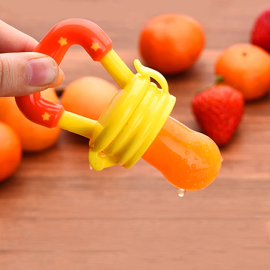 Pack Of 2 Baby Fruit Pacifier Infant Nipple Food Feeder