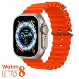 Watch 8 Ultra Smart Watch 2022 New Nfc Wireless Charging Orange