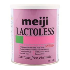 Meiji Lactoless Milk Powder, 350g
