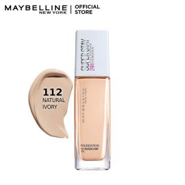 Maybelline Superstay 24 Hours Full Coverage Foundation 112 Natural Ivory (30ml)