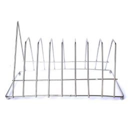 V Shape Plate Rack Stand Dishrack Stand High Grade Chrome Plated Wire Stand