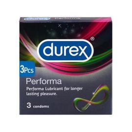 Durex Condoms Performa Longer Lasting Timing Condoms 3 Pcs