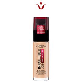 Loreal Paris Infallible 32H Fresh Wear SPF 25+ Vitamin C Foundation - 145 Rose Beige