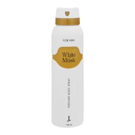 Junaid Jamshed J. White Musk Perfume Body Spray, For Men, 150ml