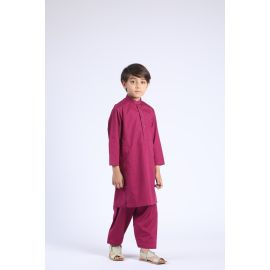 Ashar Summer Cotton Shalwar Kameez Suit For Kids