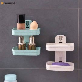 Double Tier Soap Dish Wall Mounted