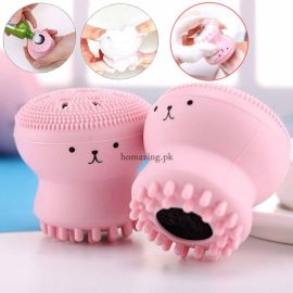 Face Cleansing Brush Silicone Mini Octopus