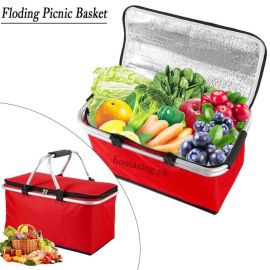 Portable Outdoor Picnic Storage Basket 30L