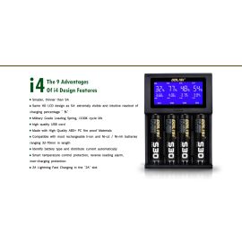 Golisi I4 2.0A Intelligent Lcd Charger