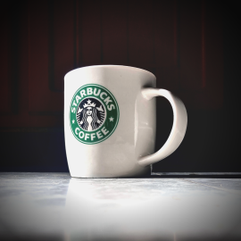 Classic Starbucks logo coffee Mug 450 ML