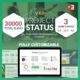 30,000 PowerPoint Project Status Presentation Templates 2023