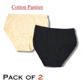 Soft Cotton Panties for Women Underwear For Girls Underwear For Women - PACK OFF 2