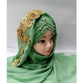 Ready to wear Hijab with Stones