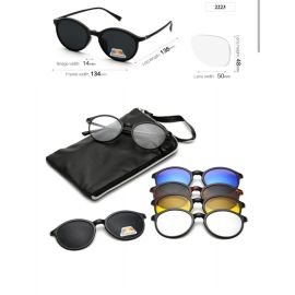 5 in 1 Magnetic Frame Changing Sunglasses-2223
