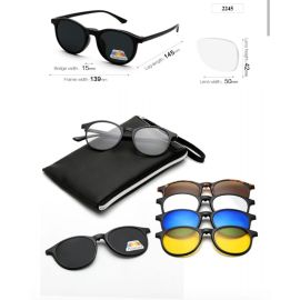 5 in 1 Magnetic Frame Changing Sunglasses-2245