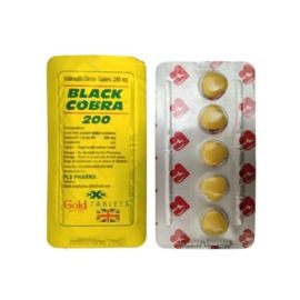 Black Cobra Tablets - 200 Mg