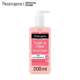 Neutrogena Fresh & Clear Pink Grapefruit Facial Wash - 200ml