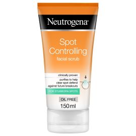 Neutrogena Spot Controlling Facial Scrub 150ml