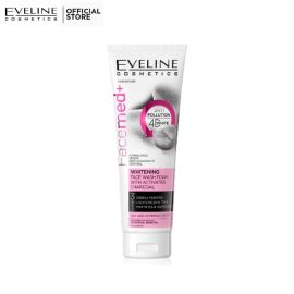 Eveline Facemed+ Whitening Face Wash Foam With Activated Charcoal 3 In 1