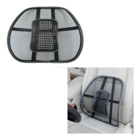 Universal Backrest Each - Black | Car Seat Back Lumbar Cushion