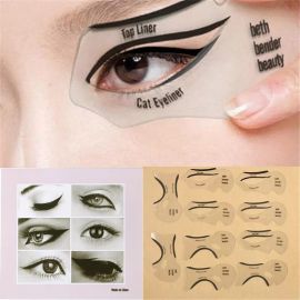 6 Pcs Stencils For Perfect Cat Eye Liner & Smokey Eyes   4.58036  84