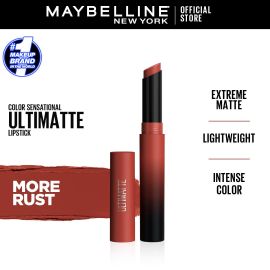 Maybelline New York 899 - More Rust Color Sensational Ultimatte Slim Lipstick