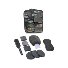 9 Piece Micro Fiber Car Cleaning Kit | Car Wash Kit | Grey