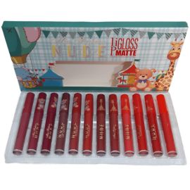 Nude Mate Lip Gloss Pack of 12