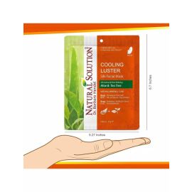 Facial Mask with Aloe and Tea Tree | Natural Solution