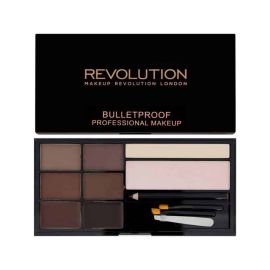 Makeup revolution ultra brow palette - medium to dark