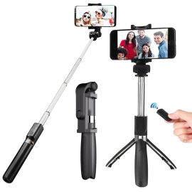 3 in 1 Foldable Bluetooth Selfie Stick Tripod Monopod - L01