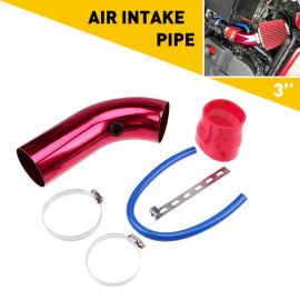 Cold Air Intake Pipe Small Red | Car Racing Air Intake Filter