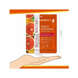 Facial Mask with Blood Orange and Vitamin C | Natural Solution