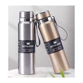 Imported Original 1000ml & 750ml Vacuum Thermos Flask Stainless Steel Cold & Hot Water Bottle for Boys Girls & Kids