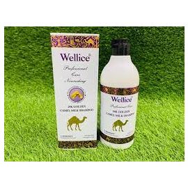 Wellice 24k Gold Camel Milk Shampoo 520ml