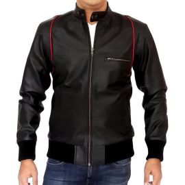 Men's Slim Fit Leather jacket BR1