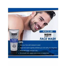 Face Wash Charcoal - 150 g |WBM Men Care