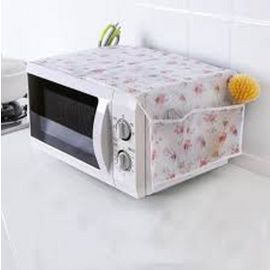 Costumize Size Microwave Oven Dust Cover Waterproof Double Pocket Storage Bag