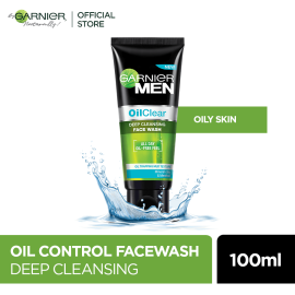 Garnier Men Oil Control Face Wash - 100ml