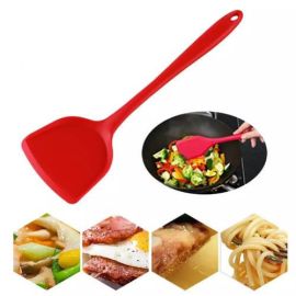 Non-Stick Solid Silicone Stir Fry Turner