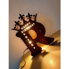 Birthday Custom Name Lamp