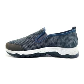 Grey Flat Sneakers For Men-017