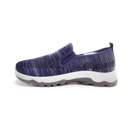 Blue Flat Sneakers For Men-018
