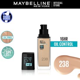 New Maybelline Fit Me Liquid Foundation 238 - Rich Tan| Extra Coverage