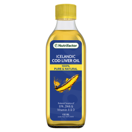 Nutrifactor Icelandic Cod Liver Oil capsule