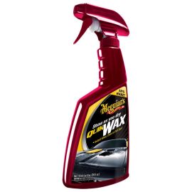Meguiars Quick Wax - 710ML A1624 - Solid Car Wax Protection Waterproof | Polish For Car Body | Easy Operation For Caring And Maintenance Clean | Car Polishing Body Solid Waterproof Wax | Car Polish | Car Care Product | Polish