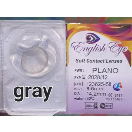 English Eye Soft Contact Lenses - Gray