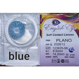 English Eye Soft Contact Lenses - Dark Blue
